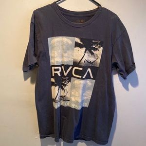 Mens medium RVCA blue t shirt